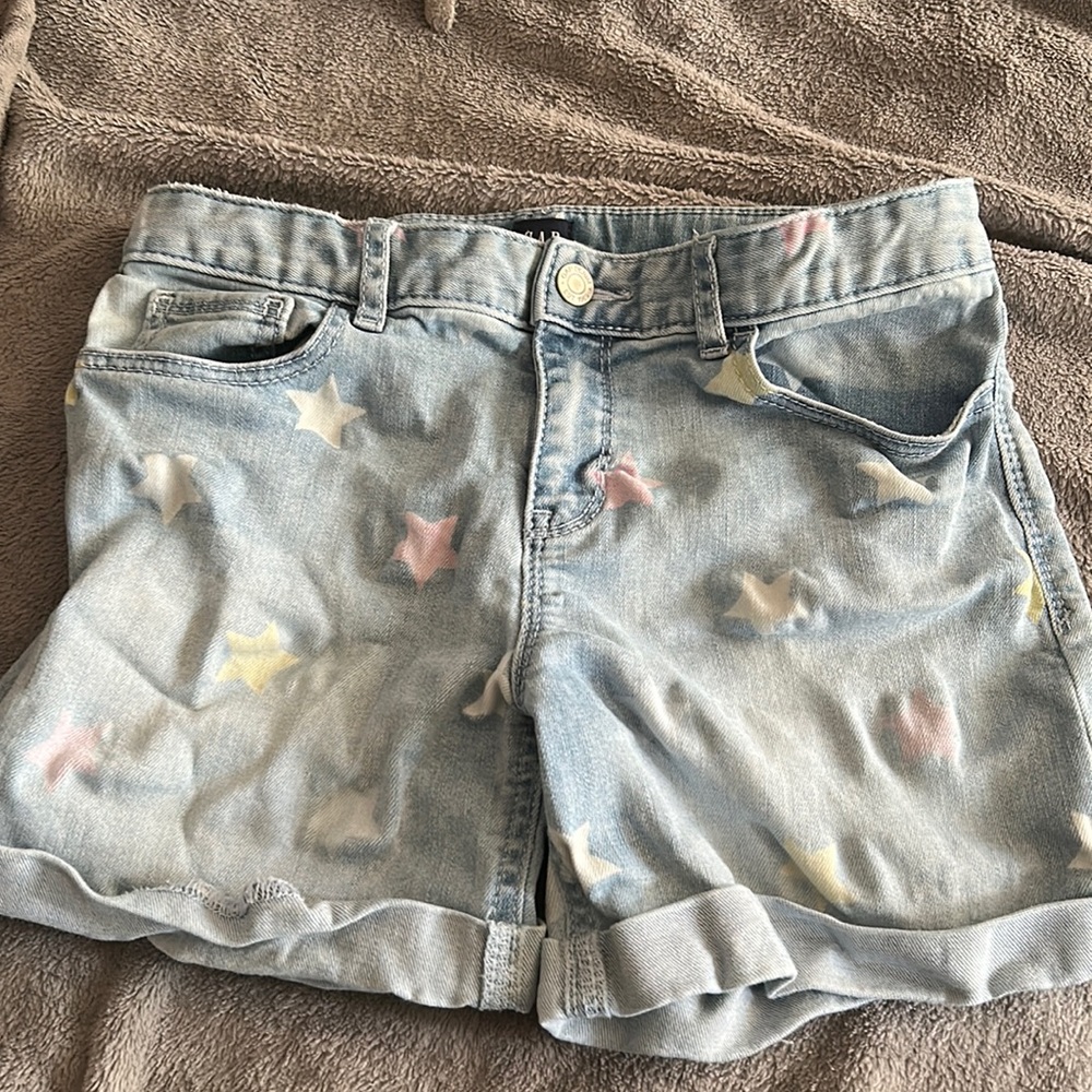 Girls gap midi shorts